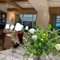 披露宴会場です