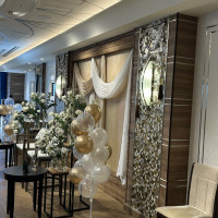 披露宴会場高砂です