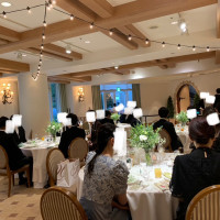 披露宴会場です