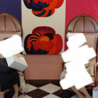 待合ロビーです