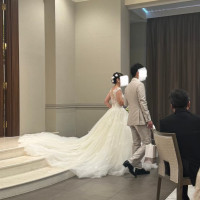 ウェディングドレスです