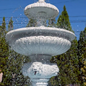 ガーデンの噴水です|772949さんの仙台ゆりが丘マリアージュアンヴィラの写真(2548085)