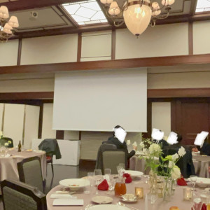披露宴会場「翠鳴館」モニターです|772949さんのホテルモントレ仙台の写真(2607703)