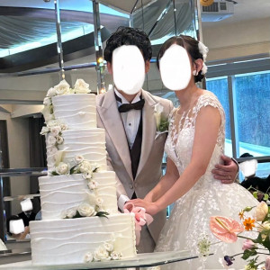 ウェディングケーキです|772949さんのアートグレイス フォレスト迎賓館の写真(2576131)
