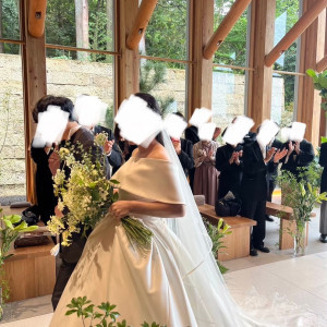 挙式会場バージンロードです|772949さんの青龍荘の写真(2576092)