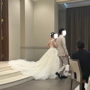 ウェディングドレスです|772949さんのアートグレイス フォレスト迎賓館の写真(2576109)