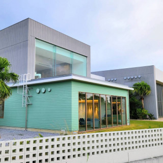 新しい式場のため外観もとてもきれいです。