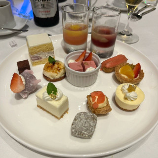 デザートビュッフェの一部