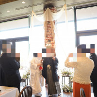 結婚式が始まる前に両家で撮影会