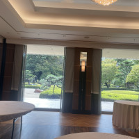 室内から見える景色