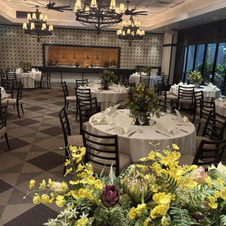 地下一階の披露宴会場