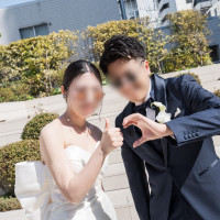 ガーデンでの写真撮影