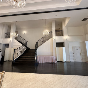 Yの字の階段です。|773075さんのアールベルアンジェ名古屋の写真(2547943)