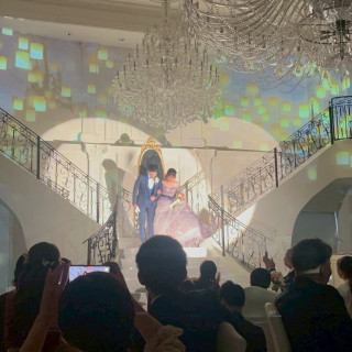 プロジェクションでの入場