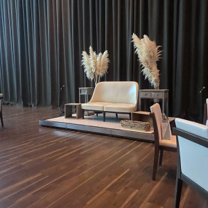 披露宴会場ソファ席|773091さんのザ・リーヴス プレミアムテラスの写真(2574438)