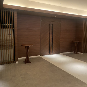 挙式会場入り口|773091さんのザ・リーヴス プレミアムテラスの写真(2574428)