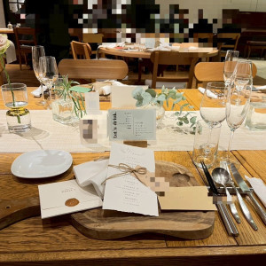 ゲストテーブルの装飾|773118さんのInStyle wedding KYOTO/テイクアンドギヴ・ニーズウェディングの写真(2548077)