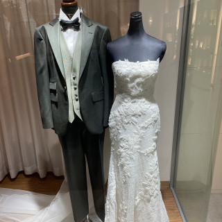 とても綺麗なドレスでした。