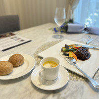 試食会の時に撮った写真です。
お肉がとっても美味しかった！！