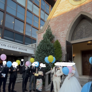 チャペル外観、式場外観