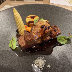 試食させていただいたメインの料理です。|773169さんのキャッスルガーデン OSAKAの写真(2548345)