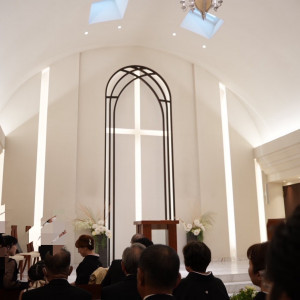 挙式会場の正面|773178さんのBELLE UN JOUR(ベルアンジュール)の写真(2548445)