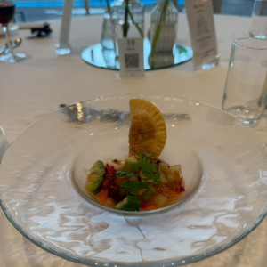 魚介と焼き野菜のマリネ エンパナディージャと共に|773183さんのベイサイド迎賓館(和歌山)/テイクアンドギヴ・ニーズウェディングの写真(2548565)