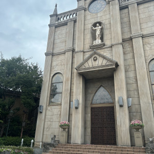 ここでフラワーシャワーが行われます。|773184さんのプリムローズ/FIVESTAR WEDDINGの写真(2548617)