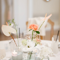 思い通りにしてくれた装花