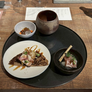 前菜がお洒落で美味しかったです