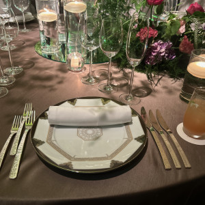 東京駅モチーフのプレート|773263さんの東京ステーションホテルの写真(2549103)