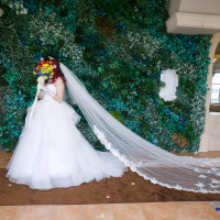 こだわりの3m越えのロングベールが映えます！