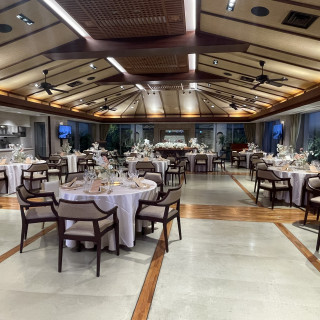 私達が選んだバリの披露宴会場です。