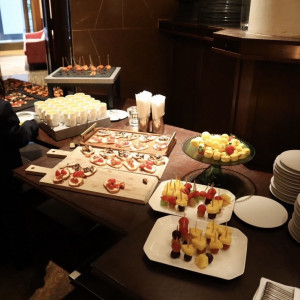 待合
ウェルカムドリンク・フィンガーフード|773310さんのTHE CONDER HOUSE（ザ・コンダーハウス）の写真(2549750)