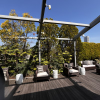 披露宴会場テラス