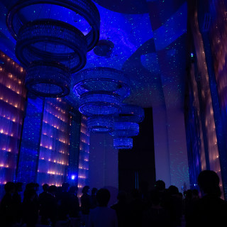 1万円の演出にあったキャンドルライトの点灯です