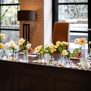 メインテーブル装花