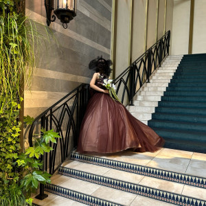 披露宴会場外の大階段です|773369さんのインフィニート 名古屋<エルフラットグループ>の写真(2549422)