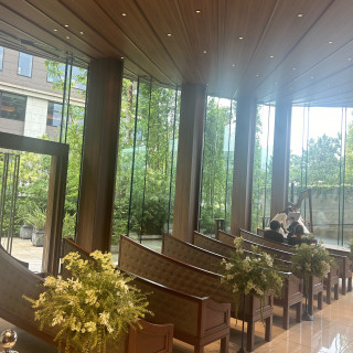 雨天でも光が入ってきます