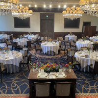 披露宴会場正面