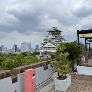 ルーフトップからの大阪城|773424さんのTHE LANDMARK SQUARE OSAKA(ザ ランドマークスクエア オオサカ)の写真(2549627)