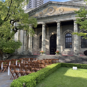 ガーデン挙式|773424さんの旧桜宮公会堂の写真(2551119)