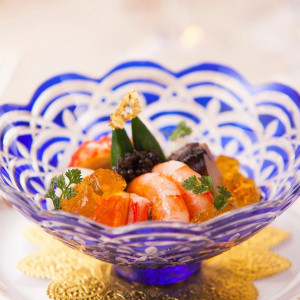 海鮮ジュレ
エビ、アワビ、イカ、ホタテが入っています|773425さんの横浜ベイホテル東急の写真(2549654)