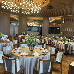 披露宴会場|773427さんのノートルダム大阪ONE/FIVESTAR WEDDINGの写真(2549646)