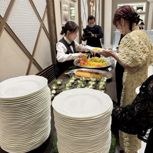 スイーツバイキング|773463さんのアーフェリーク迎賓館（熊本）/テイクアンドギヴ・ニーズウェディングの写真(2549821)