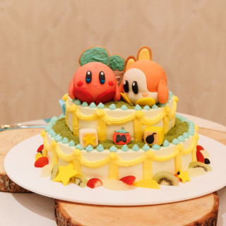 自分がデザインしたケーキを作ってくれました！