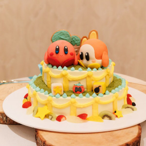 自分がデザインしたケーキを作ってくれました!|773483さんのフェアブルーム水戸アメイジングステージの写真(2553333)