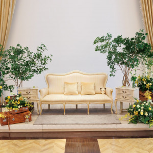 メイン席の飾り付けです|773483さんのフェアブルーム水戸アメイジングステージの写真(2553339)