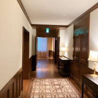 披露宴会場の廊下