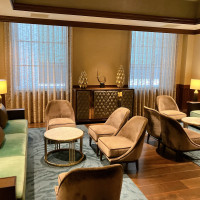 披露宴会場手前の待合スペース